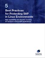 适用于SAP Linux的5个最佳实践HA