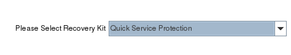 1-Quick Service Protection
